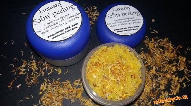 Soľný peeling 50ml  DRAZI SA JEDEN KUS