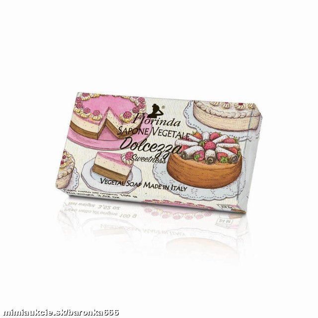 ***Mydlo Florinda Dolcezza / vôňa dezertu / 100 g *** -  &#34; bežná MOC od 4 EUR... &#34;