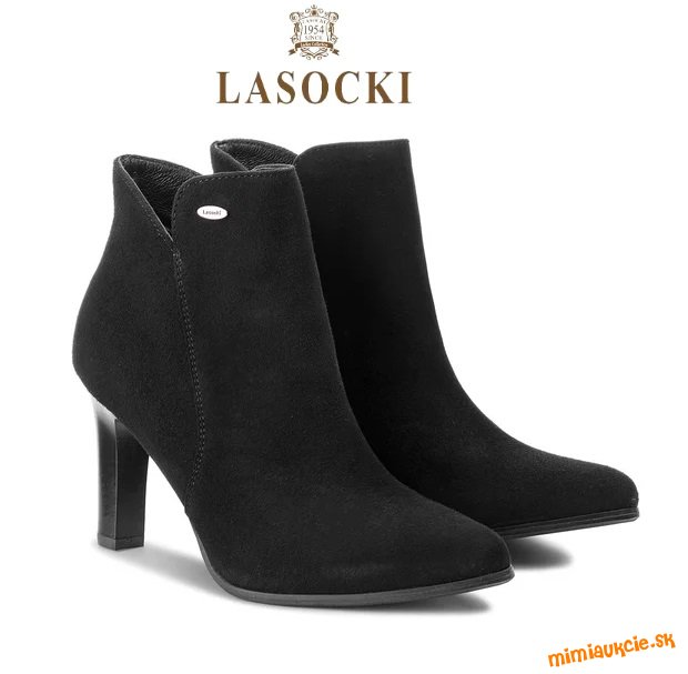 KOZENE damske kotnicky LASOCKI !!! Nove s krabicou !!! Velkost 35 !!! POVODNA CENA 69,95 EUR