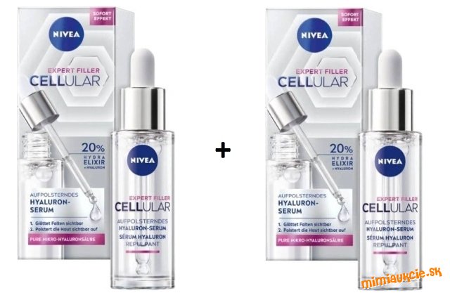 Vypĺňajúce sérum Cellular Expert Filler Sérum 30 ml 1 + 1 ZADARMO