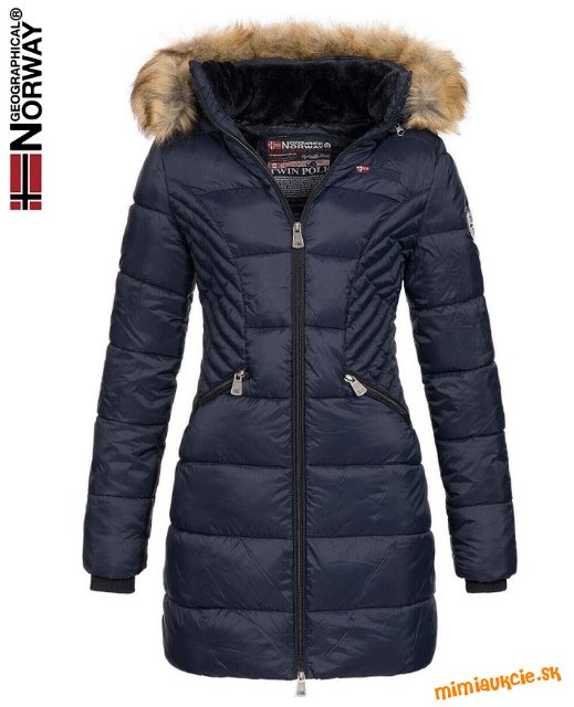 Luxusna damska bunda GEOGRAPHICAL NORWAY !!! Nova !!! Velkost L !!! POVODNA CENA 179 EUR