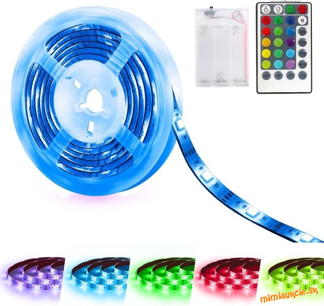 LED pásik 2m s diaľ.ovládaním