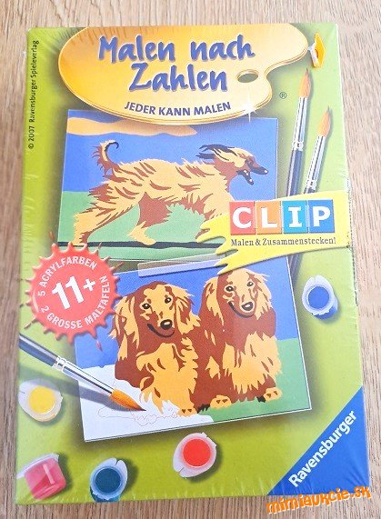 Kreativna sada: malovanie podla cisel Ravensburger !!! Nove !!! SUPER ZABAVA PRE DETI