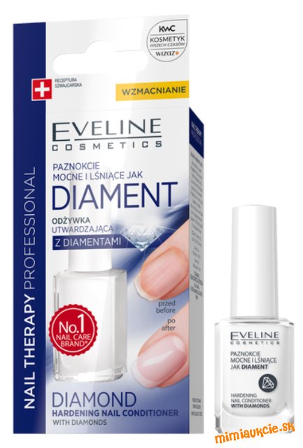 ***EVELINE lak na nechty tvrdé a lesklé ako diamant***