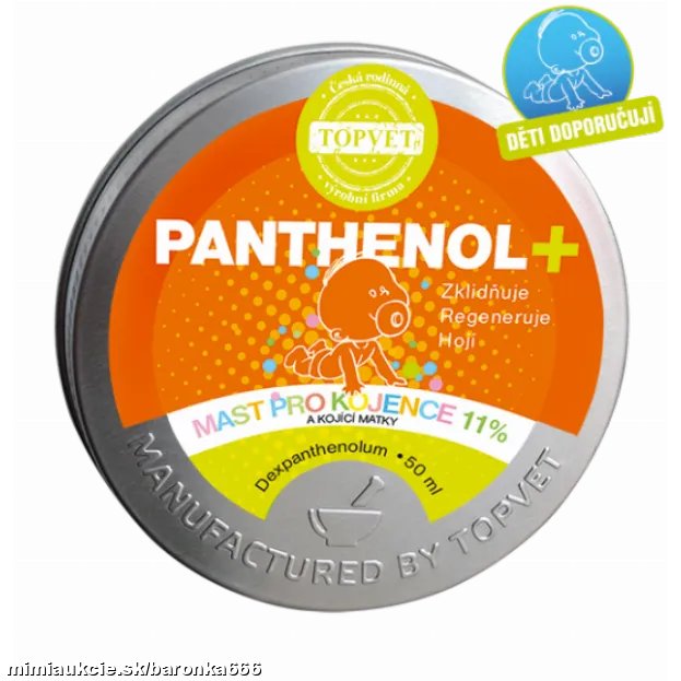 *** PANTHENOL + MASŤ  PRE  KOJENCOV 11% *** -regenerácia pokožky