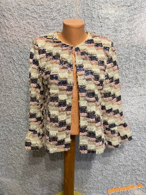 farebné sako s flitrami Jovonna p.c. 139 eur