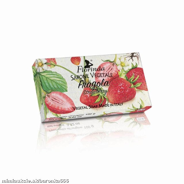 ***Mydlo Florinda Fragola 100 g*** - bežne od 4 EUR...
