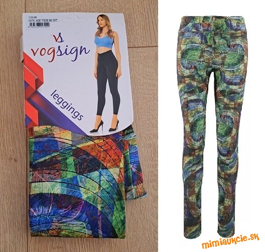 Farebne sportove leginy VOGSIGN !!! Nove !!! Velkost XL !!! VASA CENA