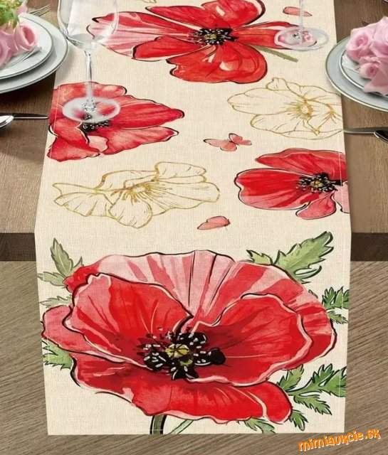 *** behúň/ štóla na stôl *** 33 x 90cm***