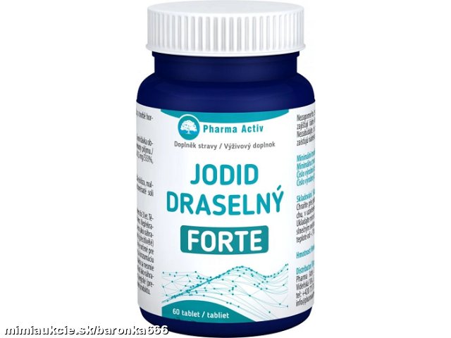 +++Jodid draselný FORTE 60 tbl.+++ - správna funcia štítnej žĺazy...