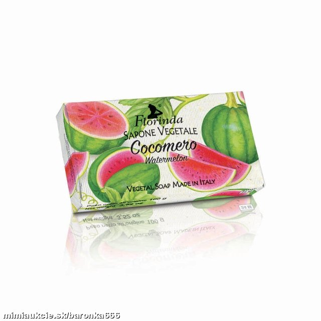 ***Mydlo Florinda Cocomero / Melon /  100 g *** -  &#34; bežná MOC od 4 EUR... &#34;