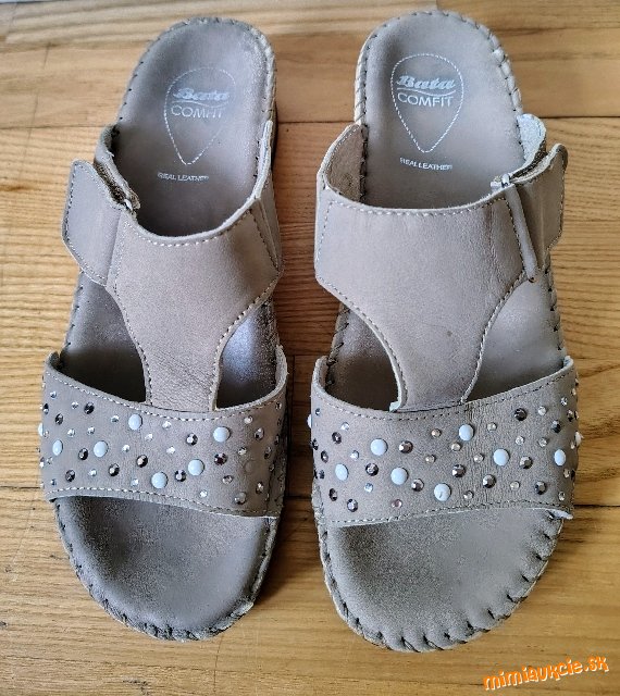 ♡♡♡KOŽENÉ ŠĽAPKY BAŤA COMFORT♡♡♡