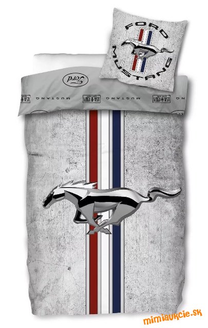 Kvalitne postelne obliecky - FORD MUSTANG !!! Nove !!! SUPER CENA