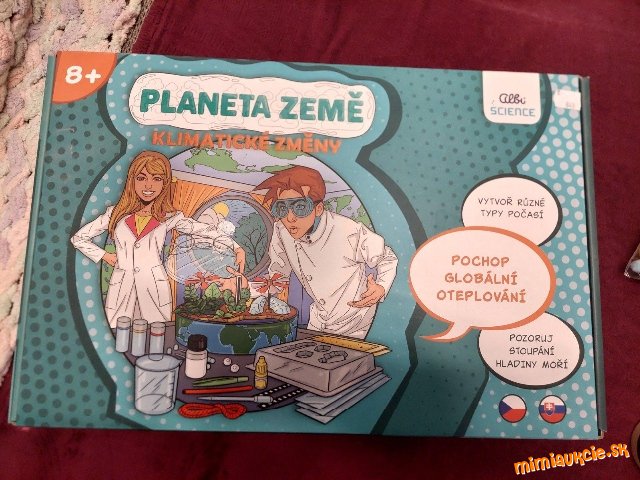 Planéta zem- experimenty - pre deti od 8 rokov