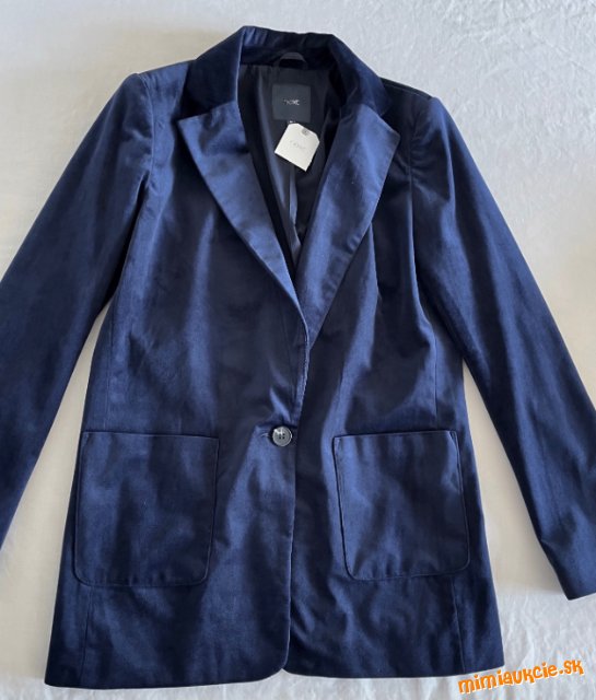 NEXT zamatové sako vel.38/M.....PC:79€...