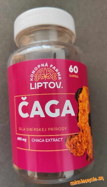 Čaga sibírska 60 kapsúl