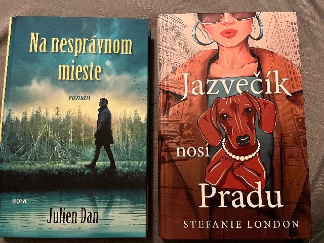 2 knizky vyborny stav