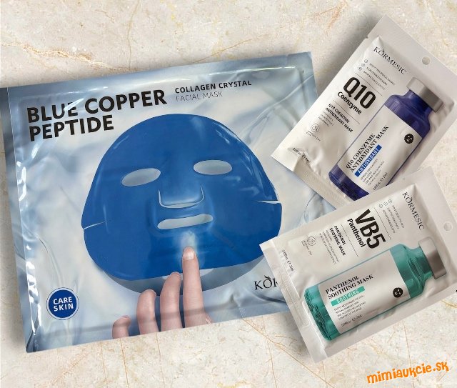 Collagen Crystal Copper Peptide gélová maska    3ks       od 1€