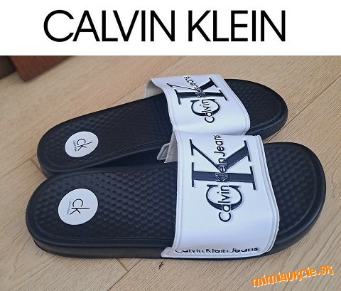 Panske slapky CALVIN KLEIN !!! Velkost 43 !!! VASA CENA