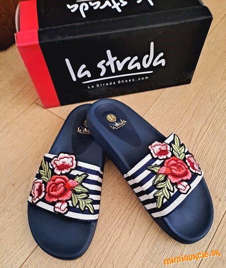 Damske slapky LA STRADA !!! Nove s krabicou !!! Velkost 40 !!! SUPER CENA