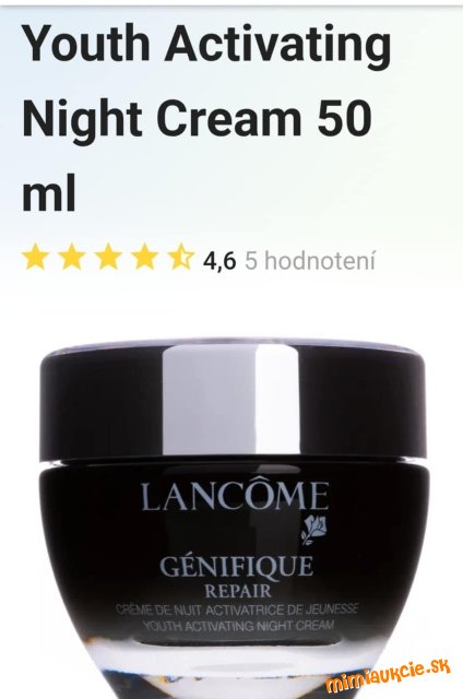 Advanced Génifique Night Cream........50ml.....PC cca 85€