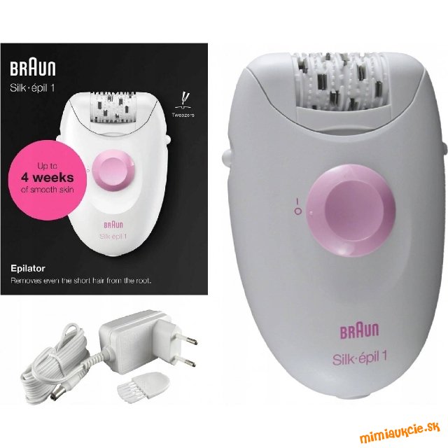*** Kvalitný telový epilátor pre ženy zn. BRAUN ............ p.c. 39,90€ ***