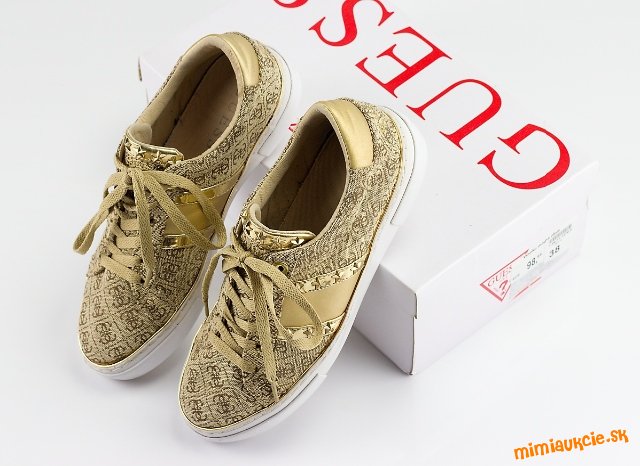 GUESS TENISKY - skôr sedia na č. 38,5