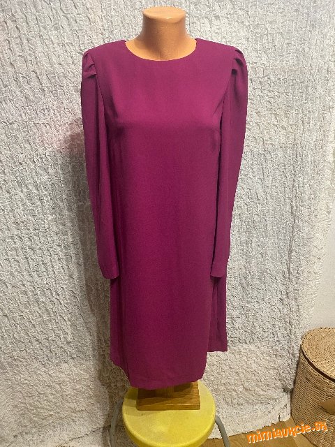 Magenta ružové šaty Marks & Spencer