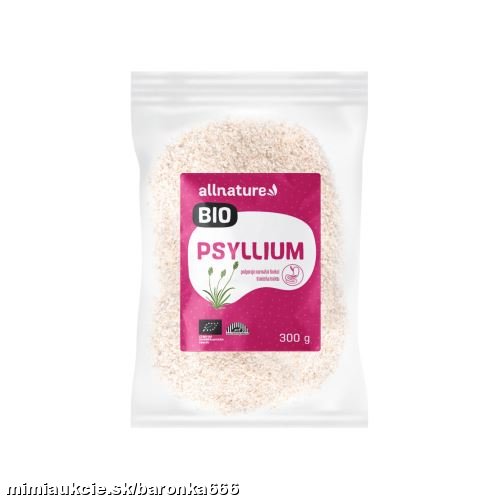 ***Allnature Psyllium BIO 300 g*** - nielen ako pomocník pri chudnutí....