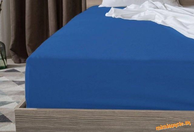 NA..DVOJLôžKO...........180x 200cm.....TMAVA Modra....100%-BAVLNA