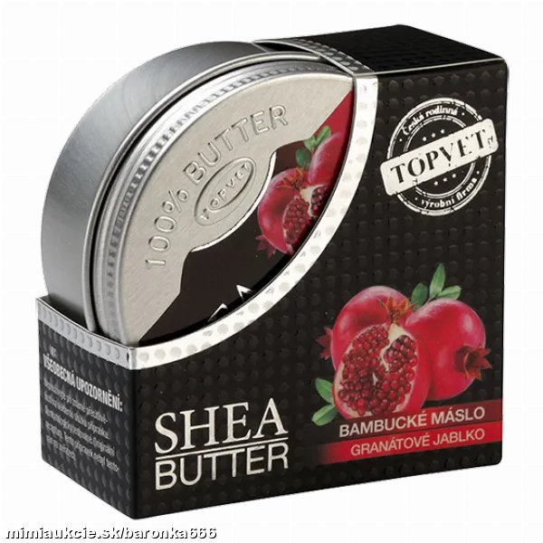 ***BAMBUCKÉ MASLO (SHEA BUTTER) S GRANÁTOVÝM JABLKOM*** - &#34;  AKCIA &#34;