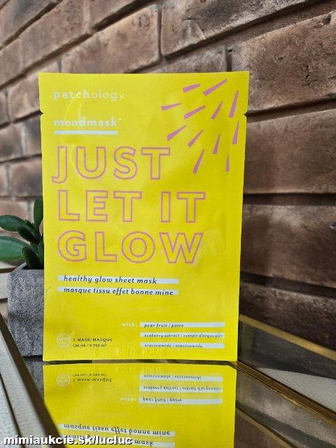 Patchology Just Let It Glow sheet maska  20g