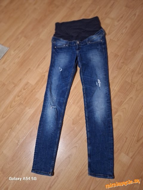 Tehotenské rifle,Skinny, velkost 40