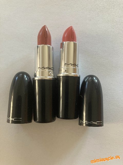 2 rúže MAC za cenu jedného,  Lustreglass Sheer-Shine Lipstick 3g