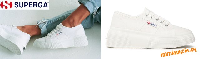 Damske sneakery SUPERGA !!! Nove !!! Velkost 38 !!! POVODNA CENA 79 EUR