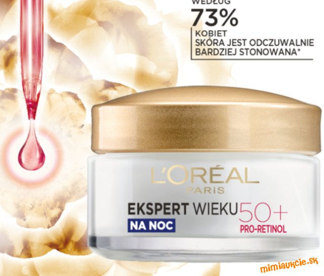 *** LOREAL - RETINOL 50+ *** NOČNÝ KRÉM ***