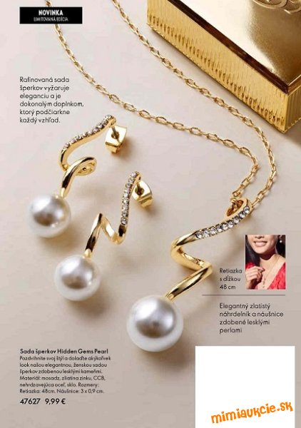 Sada šperkov HIDDEN Gems PEARL..SUPER DARCEK