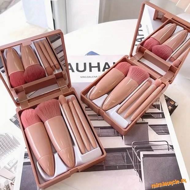 Nová sada  5 ks štetcov na make-up