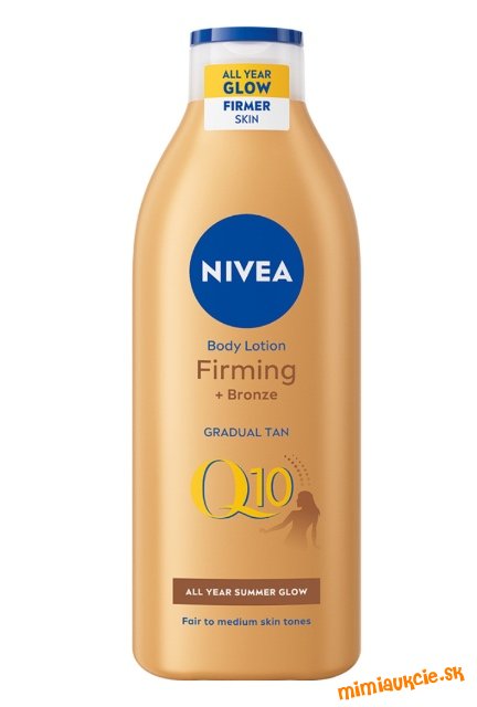 Nivea Q10… SPEVŇUJUCI TÓNOVACÍ  telový balzam…400 ml