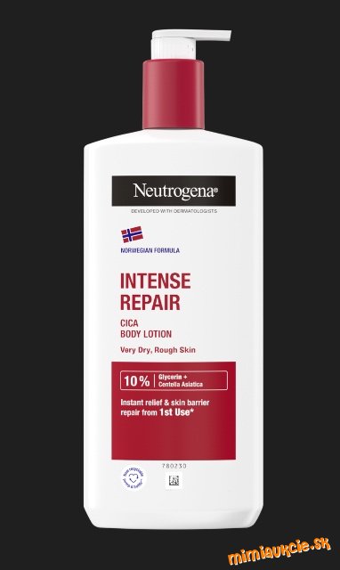 NEUTROGENA INTENSE REPAIR… intenzívne regeneračné telové mlieko, 400 ml…ODPORUČAM