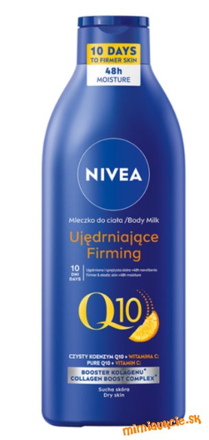 *** Nivea Q10- spevňujuce telové mlieko 400ml ***