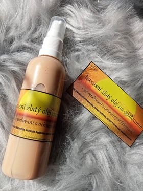 .Zlatý olej na opalovanie spf 6 100ml