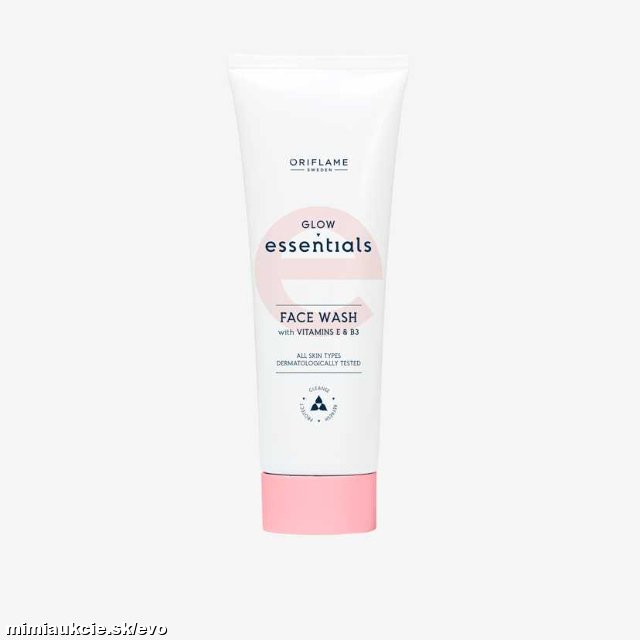 Čistiaci gél s vitamínmi E a B3 Glow Essentials