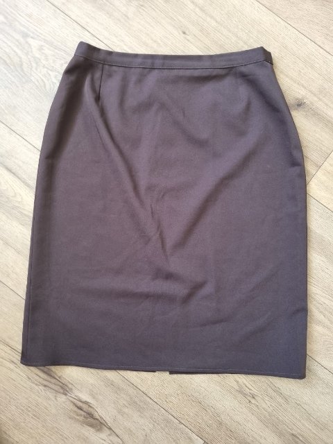 nová hnedá úzka sukňa L