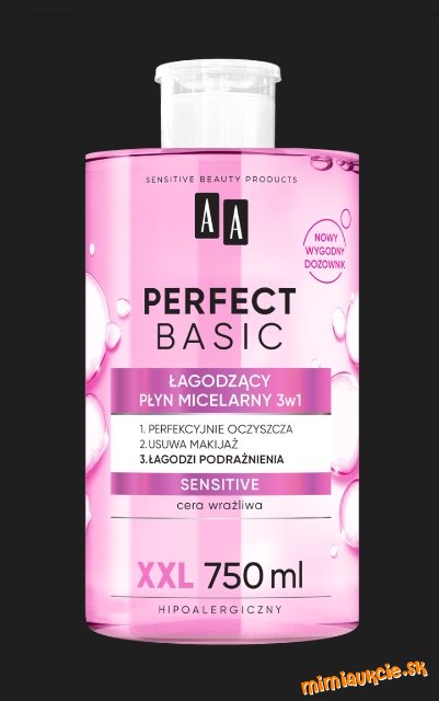 XXL BALENIE…upokojujúci micelárny čistič na tvár…750 ml