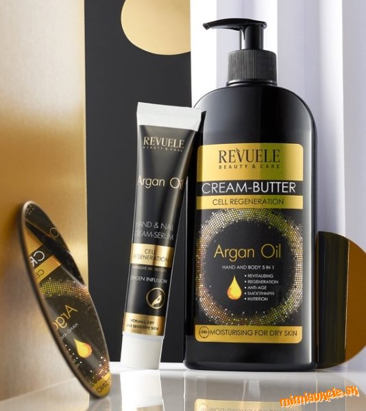 Revuele Argan Oil… telové maslo…400 ml