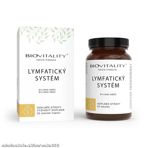 ***Lymfatický systém - kapsuly ***- bylinný komplex na podporu odvodnenia, čistenia  lymfy..