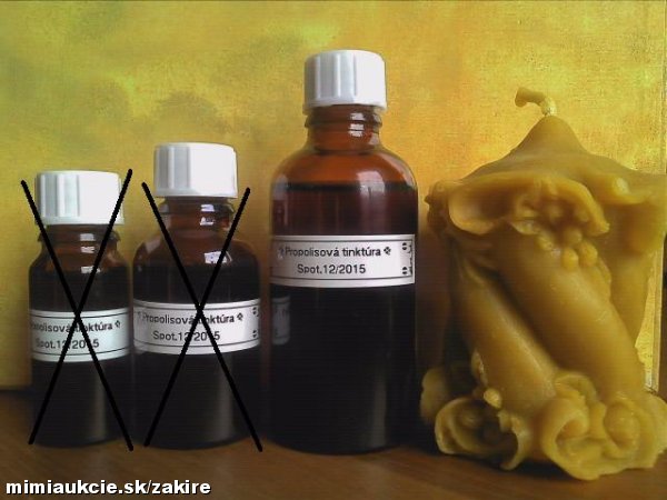 +Propolisová tinktúra 50 ml++ Balenie na účinnú 21 dňovú kúru nielen na posilnenie imunity ++