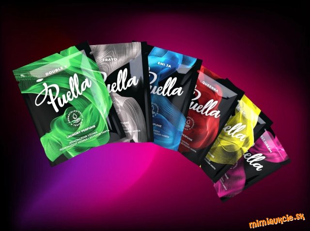 Puella skúšobný set parfémov na pranie