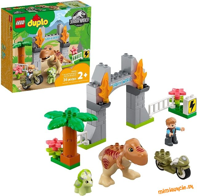 °°°°LEGO® DUPLO® 10939 T-rex a Triceratops na úteku°°°°č. 10939